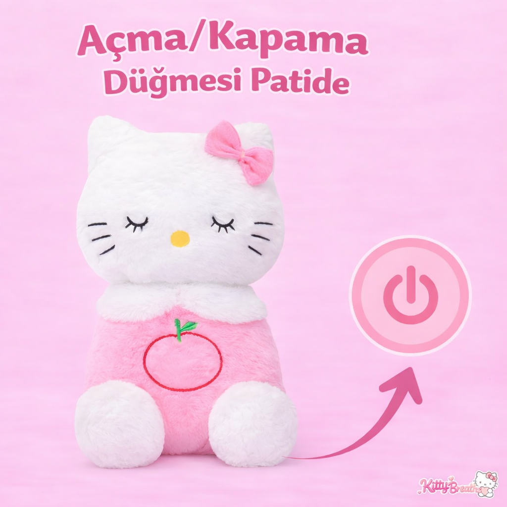 Hello Kitty - Nefes Alan Peluş Uyku Arkadaşı